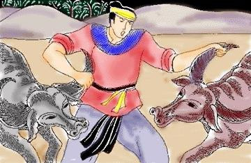 Theo sách "Việt sử giai thoại", Tần Thủy Hoàng thấy ông uy nghi, dũng lược như thần nên mừng lắm, bèn chọn làm võ tướng, phong đến chức “Tư lệnh hiệu úy” (chức quan võ vào hàng cao nhất trong triều). Trước khi về nước, ông còn được Tần Thủy Hoàng phong thêm tước Vạn Tín hầu.