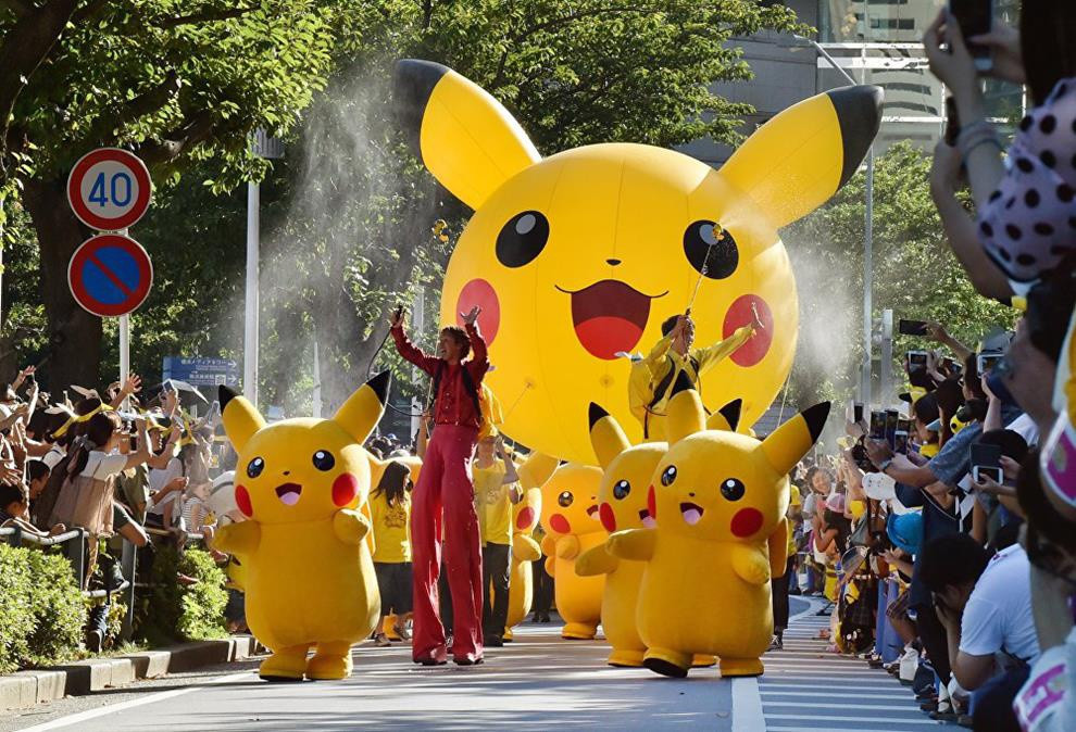 Không chỉ là nhân vật hoạt hình yêu thích, Pikachu còn trở thành biểu tượng lễ hội ở Nhật Bản. Trong ngày hội này, hơn 1.000 người sẽ diễu hành qua các con phố của thành phố Yokohama, Nhật Bản. Ngoài ra, các nhân vật Pokemon khác cũng xuất hiện trong lễ hội.