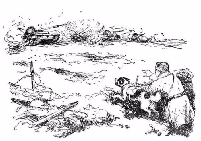 Trong cuộc chiến tranh Iraq và chiến tranh ở Afghanistan, quân đội Mỹ và một số lực lượng khác huấn luyện chó để đảm nhiệm công việc phát hiện bom mìn.