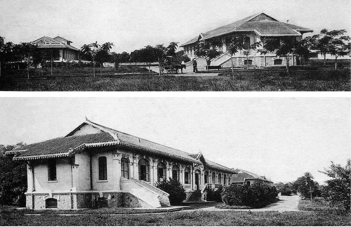 Năm 1905, ông đến Sài Gòn và chụp lại những bức ảnh kỳ thú. Bệnh viện Drouhet với khu nội trú nữ và khu nội trú nam ở vùng ven Sài Gòn - Chợ Lớn.