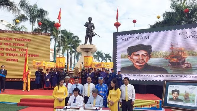 Theo Cổng thông tin điện tử Phú Quốc, sau nhiều trận đánh nhau với quân Pháp, Nguyễn Trung Trực ra đảo Phú Quốc lập căn cứ chiến đấu lâu dài nhưng không may ông bị thực dân Pháp bắt được. Ngày 27/10/1968, ông bị hành hình tại chợ Rạch Giá của tỉnh Kiên Giang.