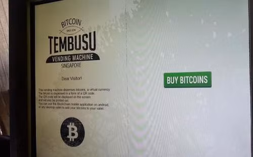 Xuat hien may ATM nha bitcoin dau tien tai chau A