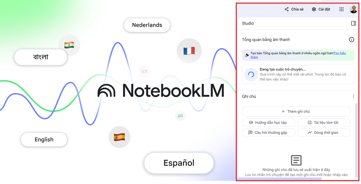 Chuyen doi giong noi cua Google co tieng Viet, dung co 