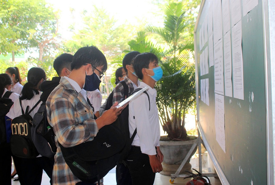 Quang Ngai co hon 14.500 thi sinh dang ky thi tot nghiep THPT