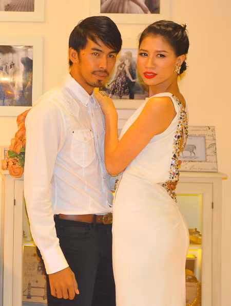 Duy Nhân và chân dài thẳng tính Trang Trần cũng là đồng nghiệp một thời.