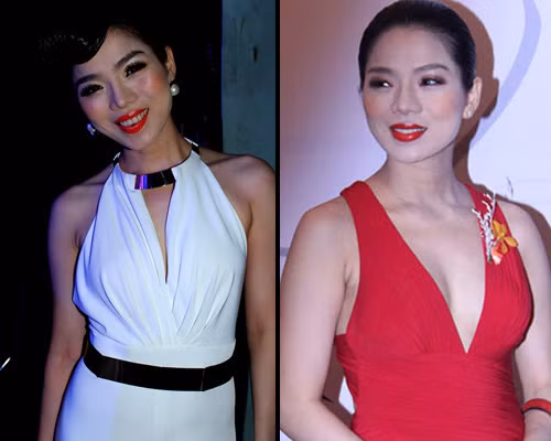 Không ít lần Lệ Quyên bị chê vì những bộ cánh sến sẩm, cách trang điểm và kiểu tóc không ăn nhập với trang phục. Khi lên sân khấu hay tham dự các sự kiện, cô chưa tạo được nhiều dấu ấn với các kiểu trang phục lộ nhược điểm cơ thể. Gương mặt của cô cũng thường xuyên mắc lỗi phấn son dày.