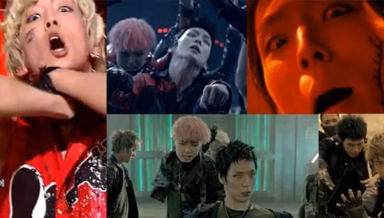 Himchan nhóm BAP làm fan phải phát điên với những kiểu trợn mắt rất đáng sợ.