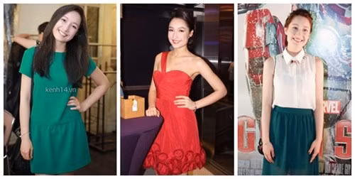 Cô thích những màu sắc trung tính, có kiểu dáng đơn giản tôn lên nét dịu dàng nhưng không kém phần trẻ trung.