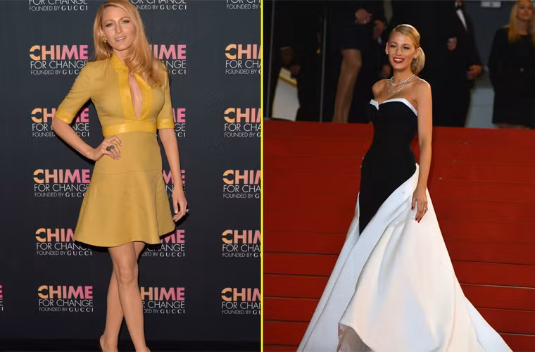 Nữ diễn viên Blake Lively, người được ca ngợi là ngôi sao mặc đẹp nhất Hollywood mà không cần có stylist ,khiêm tốn với vị trí thứ 5.