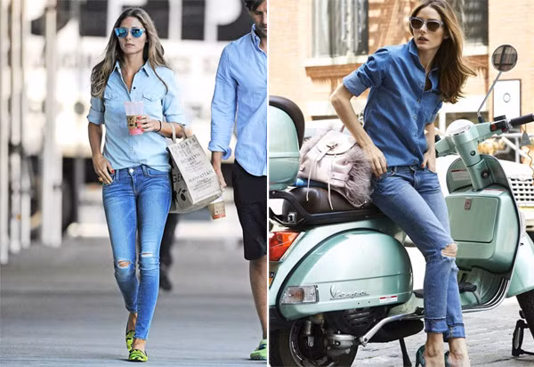 Khi nhìn Olivia Palermo kết hợp trang phục thế này, quả không hổ danh cô là ngôi sao ăn mặc có gout nhất ở Hollywood.