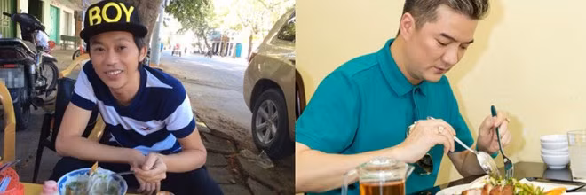 Hình ảnh Hoài Linh ngồi ăn quán bình dân khiến người hâm mộ thêm yêu anh hơn. Đàm Vĩnh Hưng cũng không ngại ăn lề đường nhưng những bộ cánh hàng hiệu mà anh khoác lên người khiến công chúng tò mò đến nó nhiều hơn.