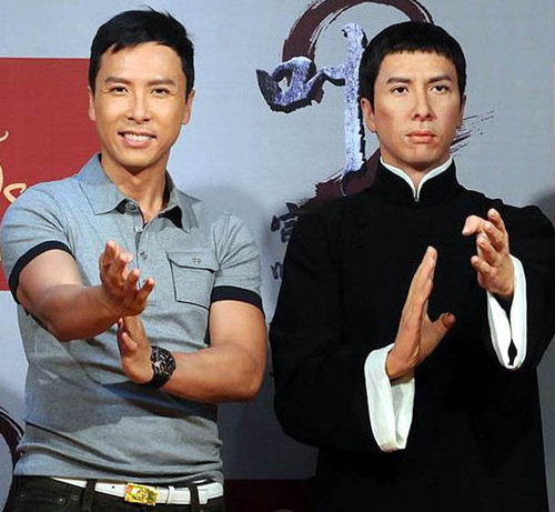 Bức tượng Châu Tử Đan vô hồn, không sinh động và đẹp như người thật.