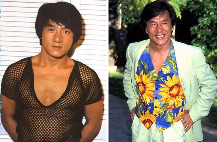 Dù già hay trẻ, gu thời trang của Thành Long đôi lúc cũng khiến fan phải quay mặt làm ngơ.