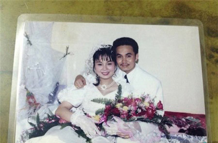 Ảnh cưới của nghệ sĩ Xuân Hinh.