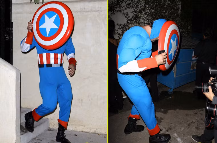 Gerard Butler biến thành một Captain America.