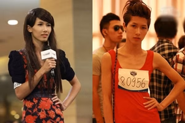 Tuy nhiên, những đường nét của cô vẫn còn khá thô và cứng.