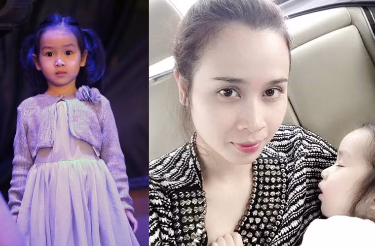 Bé Mina, con gái cặp giám khảo The Voice Kids Lưu Hương Giang - Hồ Hoài Anh xinh xắn hệt như mẹ. Cô bé "copy" những nét thanh tú và đôi mắt đẹp của nữ ca sĩ sinh năm 83.