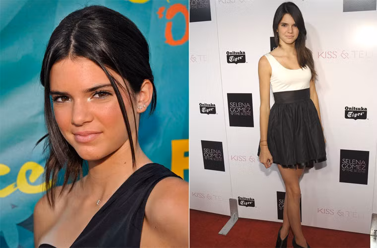 Từ trang phục cho tới cách trang điểm, làm tóc của Kendall cách đây 5 năm thật khác biệt so với bây giờ.