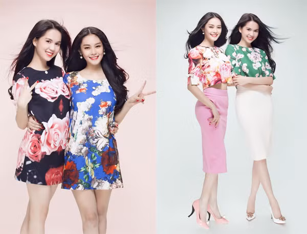 Nhan sắc của hai chị em "sinh đôi". Thời gian gần đây, Ngọc Trinh thường xuyên chia sẻ về người bạn trai của mình, thậm chí cô còn mạnh dạn 'tỏ tình' trên trang cá nhân.