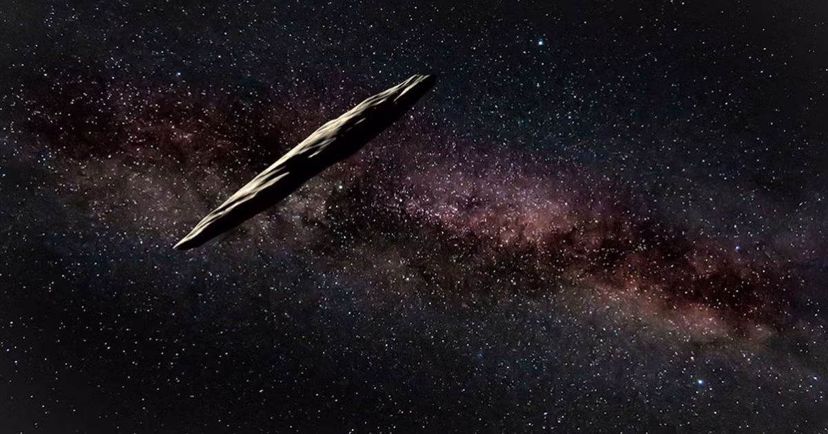 Oumuamua chính là tiểu hành tinh dạng điếu xì gà, được chứng minh là một vật thể ngoài hệ Mặt Trời. Tiến sĩ Loeb và các cộng sự đưa ra các bằng chứng cho thấy hành vi của nó hết sức bất thường và họ tin rằng đó là một sản phẩm công nghệ trá hình từ một nền văn minh ngoài hệ Mặt Trời.