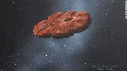 4. Oumuamua là tàu thăm dò của người ngoài hành tinh? Đó là tuyên bố được khẳng định qua nhiều lớp bằng chứng, được đưa ra dần trong các năm qua và đặc biệt là trong một cuốn sách được xuất bản năm 2021 của nhà thiên văn Avi Loeb từ Đại học Harvard (Mỹ).