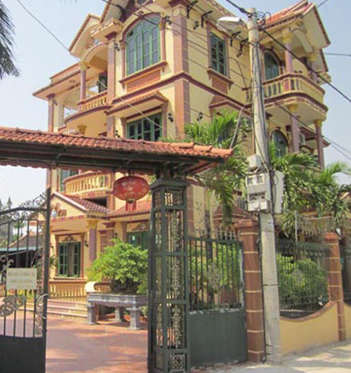 Biệt thự của bà Hằng.