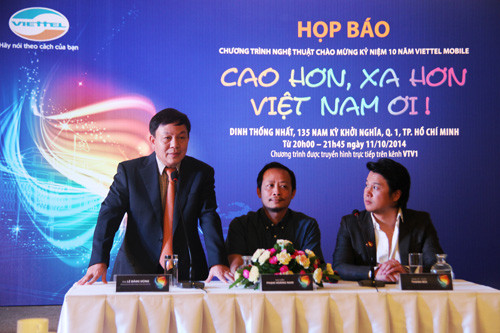 Thiếu tướng Lê Đăng Dũng, Phó Tổng Giám đốc Tập đoàn Viettel thông tin về chương trình.