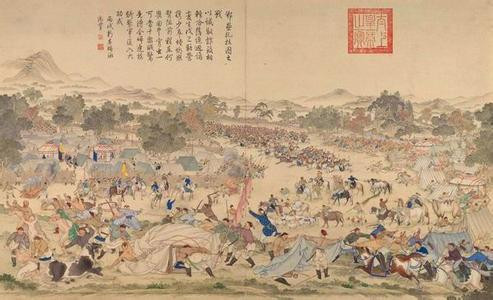 Tháng 5/1755, tức năm thứ 20 Càn Long, triều Thanh cho quân đến dẹp quân phản loạn ở A Mộc Nhĩ Tản Nạp, Tân Cương, giải cứu hai con trai của Mặc Đặc là Ba La Ni Đô và Hoắc Tập Chiếm (đại tiểu Hòa Trác). Nhưng hai người này đã không biết cảm tạ ân đức, lấy oán báo ân, tập hợp binh mã tạo phản, phản đối triều đình, chia rẽ tố quốc. Gia tộc nàng Hương Phi đều phản đối tạo phản, ủng hộ triều đình, không chịu tuân theo đại tiểu Hòa Trác nên buộc phải xa xứ. Cả nhà nàng di chuyển từ Diệp Nhĩ Khương phía nam của Thiên Sơn lên Y Lê phía bắc Thiên Sơn định cư sinh sống.
