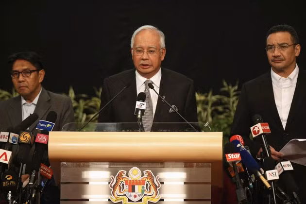 Thủ tướng Malaysia Najib Razak.