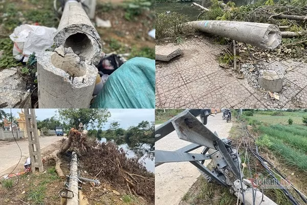 Dien luc TT-Hue len tieng viec 200 cot dien gay, do du 'dat tieu chuan'