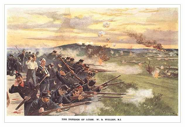 Tự tin về một chiến thắng dễ dàng với ít kháng cự đáng kể từ người Bỉ ở trận Liege, quân Đức đã bị bất ngờ khi thấy đối phương chiến đấu dũng cảm ngay từ giây phút đầu tiên.