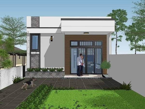 9 mẫu nhà cấp 4 đẹp nhất năm 2022: Chi phí xây dựng thấp, không sợ lỗi mốt - Hình 16 9 mau nha cap 4 dep nhat nam 2022: Chi phi xay dung thap, khong so loi mot-Hinh-16