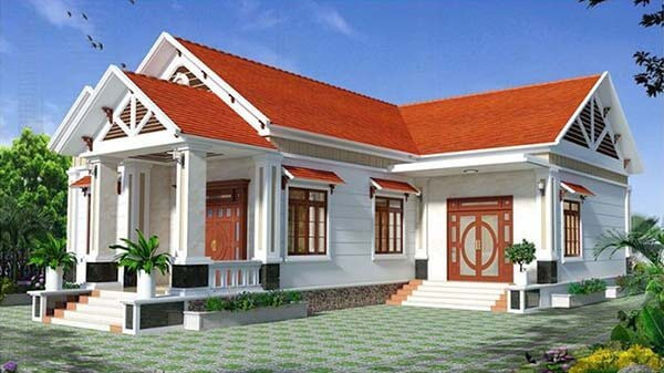 Nhà cấp 4 mái Thái 3 phòng ngủ đẹp như mơ, ai cũng ước ao ảnh 4