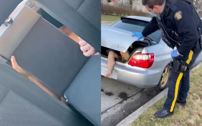 Thay o to dinh day bun dat, co gai dem gie lau chui thi choang