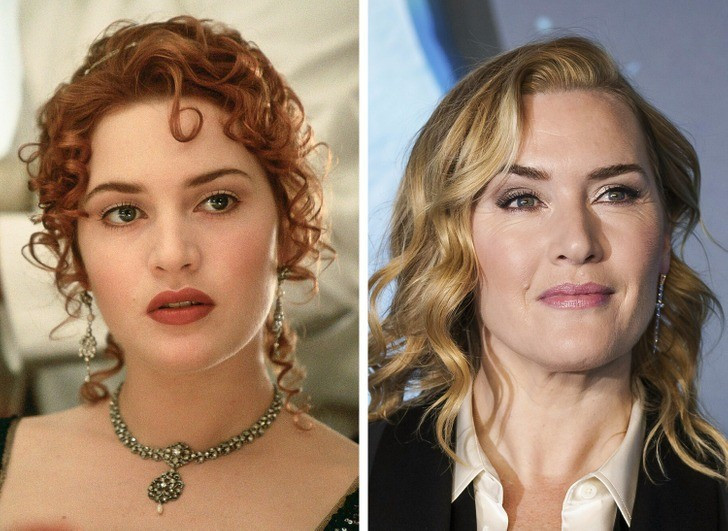 Kate Winslet nhận vai nàng Rose ngọt ngào, thanh lịch, can trường trước nghịch cảnh năm 22 tuổi. Ở tuổi 47, nhan sắc của Kate Winslet không còn rực rỡ như xưa nhưng ngày càng khẳng định vị trí là một trong những diễn viên tài năng nhất Hollywood. Sau Titanic, người đẹp đóng Revolutionary Road, Mildred Pierce, Steve Jobs, The Reader – bộ phim giúp cô giành giải Oscar. Hồi tháng 1/2023, Kate Winslet tiết lộ cô từng bị miệt thị ngoại hình thời điểm đóng Titanic vì thân hình đẫy đà. Nữ diễn viên cảm thấy có chút tiếc nuối khi không lên tiếng phản bác và bảo vệ bản thân trước những lời ác ý từ công chúng sớm hơn.