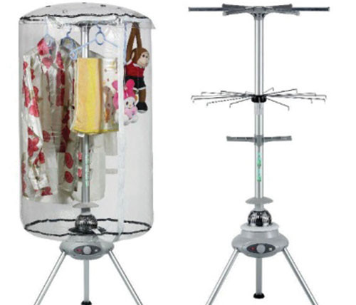 6. Lạm dụng máy sấy/ cây sấy quần áo: Mùa mưa hoặc mùa đông, nhiều gia đình dùng máy sấy để quần áo nhanh khô, tuy nhiên, lạm dụng điều này không tốt. Các sợi vải (đa phần là sợi tổng hợp không có khả năng chịu nhiệt) bị giảm sự liên kết, khiến quần áo nhanh "xuống cấp".