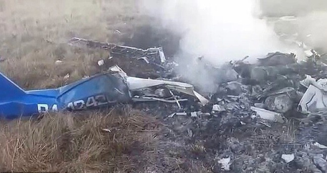 May bay do vo chong doanh nhan Nga cam lai lao thang xuong dat