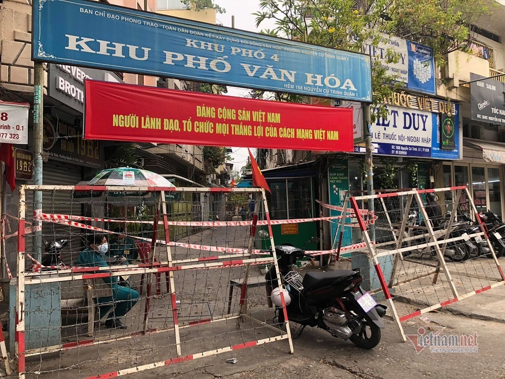 18 diem dang phong toa vi Covid-19 o TP.HCM