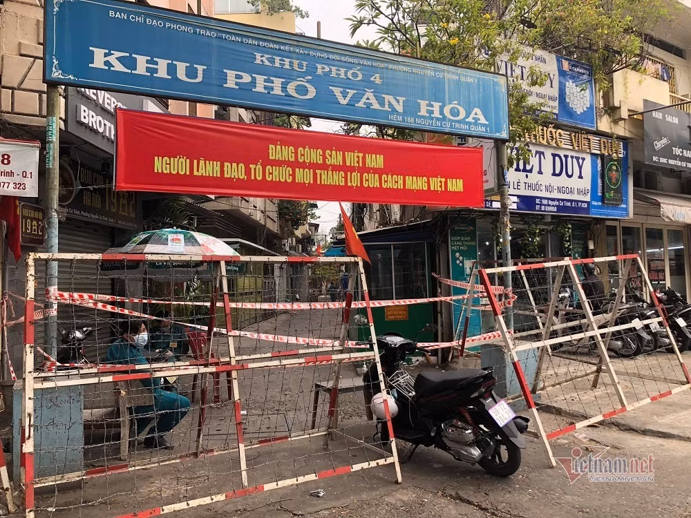 18 diem dang phong toa vi Covid-19 o TP.HCM