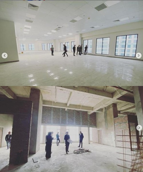 hoảng giữa tháng 1/2021, Hằng "Túi" gây chú ý khi chia sẻ một số hình ảnh về căn penthouse cực rộng đang trong quá trình hoàn thiện kèm caption: "Năm mới tổ ấm mới, văn phòng mới siêu to khổng lồ. Diện tích gia tăng cùng số lượng con cái. #Penthouse600M #Office 580M".