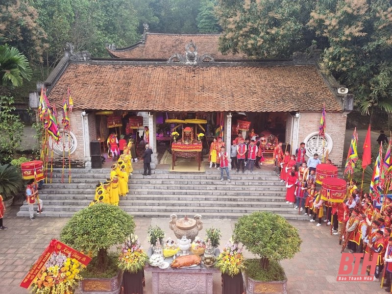 Le hoi den Ba Trieu la di san van hoa phi vat the quoc gia