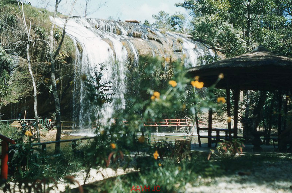 Thác Preen, một thắng cảnh nổi tiếng ở Đà Lạt.