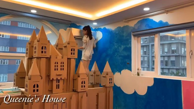 Phong cách phòng ngủ chuẩn rich kid của con sao Việt - Hình 2 Phong cach phong ngu chuan rich kid cua con sao Viet-Hinh-2