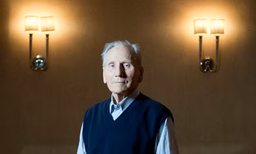 Ảnh chụp ông Kazimierz Piechowski năm 2011.