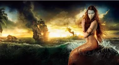 Một số khác miêu tả sinh vật này có làn da nhợt nhạt và không nhìn rõ đồng tử. Tóc của Rusalka đôi khi có màu xanh lá cây hoặc màu vàng nhưng thường ẩm ướt.