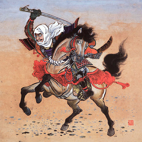  Uesugi Kenshin có mối thù với lãnh chúa Takeda Shingen và cuộc chiến kéo dài trong hơn 14 năm. Hai lãnh chúa này đã có nhiều cuộc đấu tay đôi để phân thắng bại. 