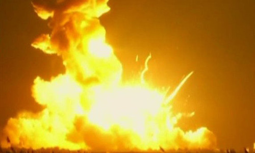 Antares là tên lửa 14 tầng do Tập đoàn Orbital Sciences thiết kế và là hợp đồng thứ 3 giữa Cơ quan Hàng không Vũ Trụ Quốc gia Mỹ (NASA) với tập đoàn nói trên. Tên lửa này chở theo khoảng 2.200 kg hàng hóa cho 6 nhà du hành vũ trụ ở trên trạm ISS.