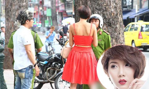 Ngọc Quyên đỗ xe không đúng quy định: Tháng 9/2012, diễn viên Mỹ nhân kế lái xe đi spa làm đẹp. Do đỗ xe không đúng quy định nên cô đã bị cảnh sát giao thông đến kiểm tra. Người mẫu kiêm diễn viên xinh đẹp bối rối nhưng sau đó cô đã nhanh chóng giải quyết sự việc. Ngọc Quyên quay lại tiệm làm đẹp và gượng cười trước ánh nhìn của nhiều người.