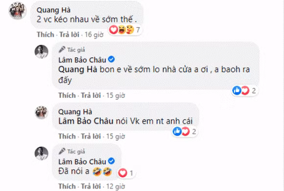 Lam Bao Chau chinh thuc nhan Le Quyen la 'vo'