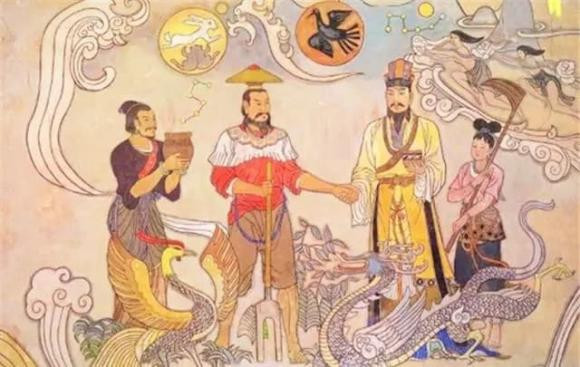 Trong xã hội phong kiến, rồng là biểu tượng của quyền lực và hoàng đế. Trong hệ thống văn hóa truyền thống của Trung Quốc, rồng là biểu tượng của sức mạnh thần thánh, bởi vì rồng có thể xuyên qua chín tầng trời, tạo mây ban mưa, kiểm soát lượng nước, đồng thời có thể xuống biển trấn giữ thủy cung. 